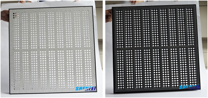 全鋼通風地板-pvc面